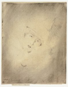 Pierrot, Portrait de la Dame A. C. - Theodore Roussel