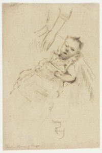 Portrait de Margery Chambers, âgée de dix semaines