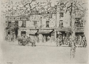 La rue, Chelsea Embankment - Theodore Roussel