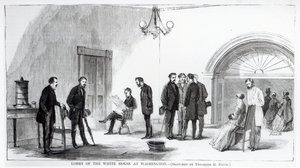 Hall de la Maison Blanche à Washington