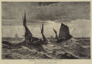 Pêche au hareng dans la Manche - Theodore Weber