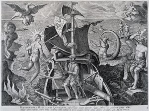 Allégorie sur les voyages de Ferdinand Magellan