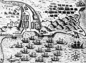 Drake capture le bateau « Saint Giacomo » sur l