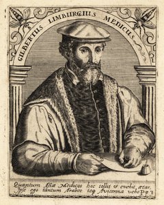 Gilbert Fusch de Limbourg, médecin néerlandais, 1504-1567 - Theodore de Bry