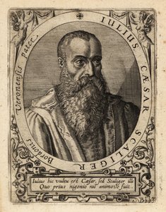 Giulio Cesare della Scala, érudit italien - Theodore de Bry
