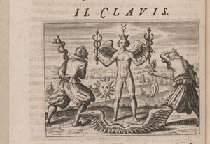 Illustration pour Tripvs avrevs, hoc est, Tres tractatvs chymici selectissimi.., 1618