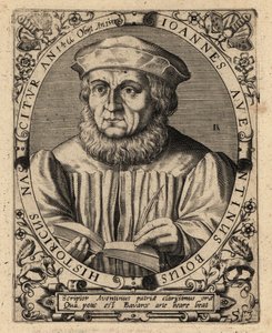 Johannes Aventinus, historien bavarois - Theodore de Bry