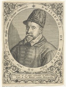 Portrait du compositeur Philippe de Monte (1521-1603) - Theodore de Bry
