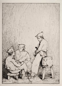 La Carte - Theodule Ribot