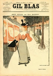 Couverture de « Gil Blas » - Théophile Alexandre Steinlen