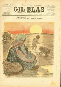 Couverture de « Gil Blas » - Théophile Alexandre Steinlen
