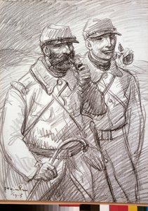 Première Guerre mondiale : Les Poilus en 1915 - Théophile Alexandre Steinlen