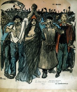 La Carmagnole - dans "Le Chambard" (allégorie de la République)