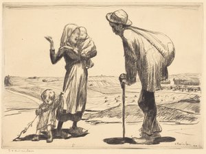 La ville lointaine - Théophile Alexandre Steinlen