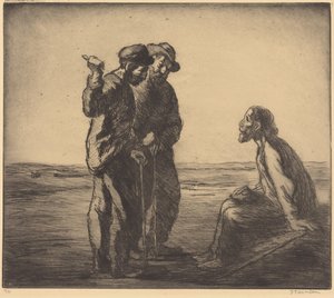 Les trois compagnons - Théophile Alexandre Steinlen
