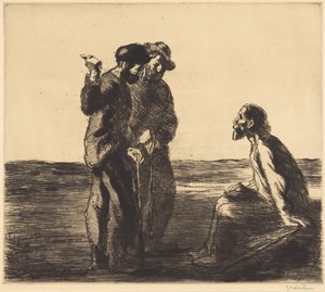 Les trois compagnons - Théophile Alexandre Steinlen