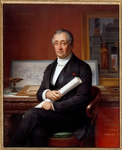 Portrait de Louis Tullius Visconti (1791-1853) architecte - Theophile Auguste Vauchelet