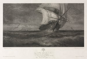 Le navire fantôme, ou Sur les vagues - Theophile Narcisse Chauvel