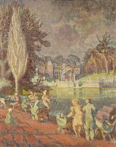 La Serpentine au printemps, Hyde Park, Londres