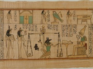 Papyrus funéraire de la chanteuse d