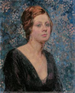 Portrait de Valentine Tessier, 1914 - Théo van Rysselberghe