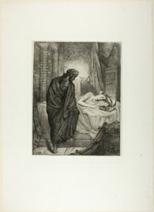 Pourtant elle doit mourir, planche onze de Othello - Théodore Chassériau