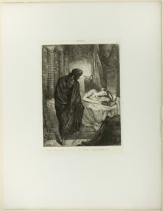 Pourtant elle doit mourir, planche onze de Othello - Théodore Chassériau