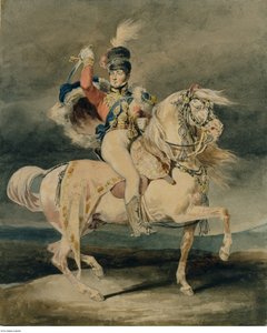 Géricault - George IV en prince de Galles (d