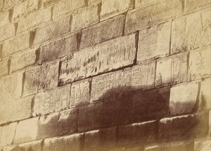 Inscriptions Hiéroglyphiques à Elephanta - Théodule Devéria