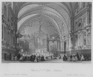 Église Saint-Taur, Toulouse (gravure)