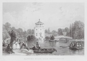 Radford Folly, près de Nottingham (gravure) - Thomas (after) Allom