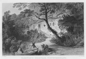 Ermitage de Warkworth, Northumberland