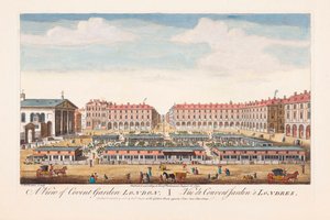 Vue de Covent Garden, Londres - Thomas (after) Bowles