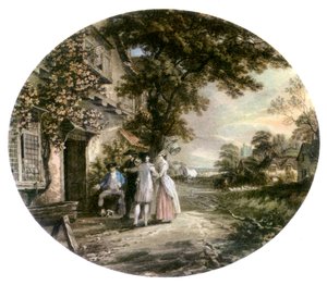 Joseph Andrews" de Henry Fielding, illustration de Thomas Hearne.