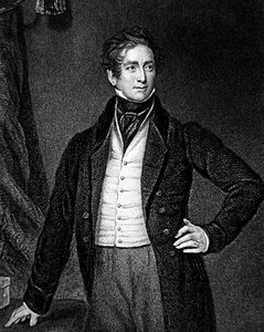 Sir Robert Peel (1788-1850), gravé par J.Cochran