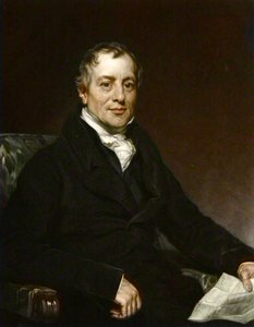 Portrait de David Ricardo - gravure d