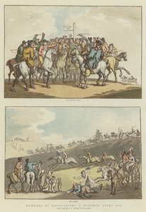 Les humeurs des courses de chevaux il y a cent ans