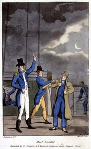 En haut du mât, planche de 