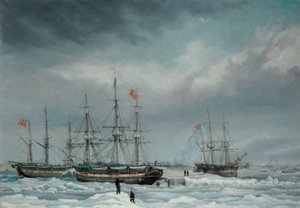 Le Jane, Viewforth et Middleton pris dans la glace