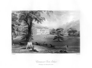 Claremont Park, Esher, Surrey, XIXe siècle