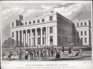 Infirmary de Liverpool, Brownlow Street - Thomas Allom