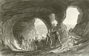 Le trou de Mortimer, château de Nottingham