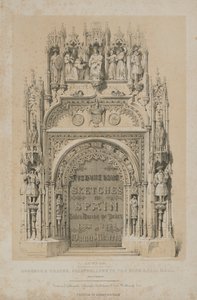 Esquisses pittoresques en Espagne : Page de titre, 1837