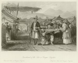 Punition du Tcha ou Cangue - Thomas Allom