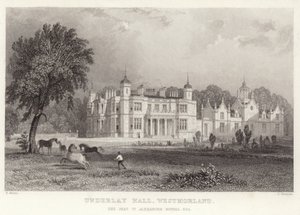 Underlay Hall en Westmoreland - Thomas Allom
