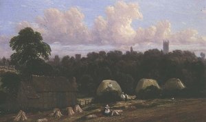 Scène de récolte