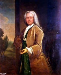 Portrait de Denzil Suckling (d.1744) - Thomas Bardwell