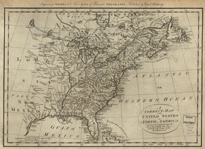 Une carte exacte des États-Unis d