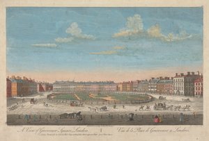 Vue de Grosvenor Square, Londres