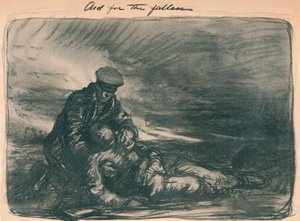 Aide pour les blessés, 1914